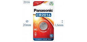 CR2016 B1 LITIO 3V PANASONIC