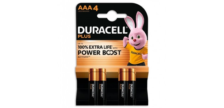 MN2400 B4 MINISTILO AAA 4 1.5V 100%EXTRA LIFE POWER BOOST DU