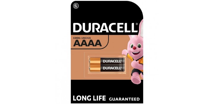 AAAA B2 ALKALINA 1.5V(LR61-LR8D425-E96-MN2500)DURACELL