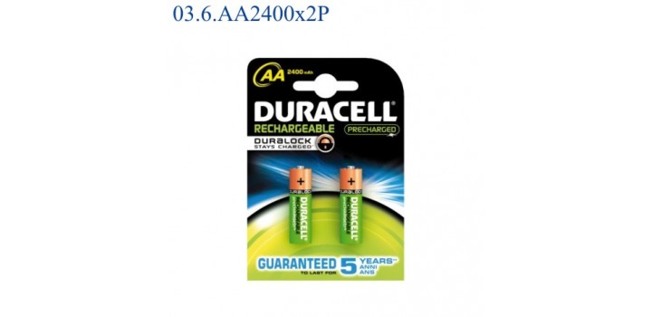 STILO B2 AA 1.2V 2400mAh D.NI-MH PRECARICA DURACELL