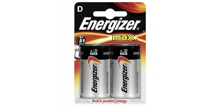 LR20 B2 TORCIA D 1,5V MAX ENERGIZER OFFERTA
