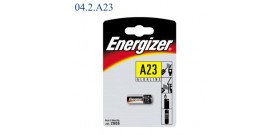 A23 B1 ALKALINE 12V 40mAh ENERGIZER (MN21-23A)