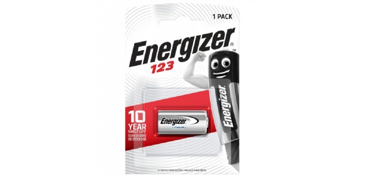 CR123 B1 LITIO 3V ENERGIZER (DL123A-CR123A)