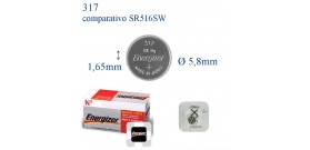 317 ossido argento 1.55v ENERGIZER