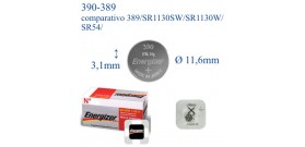 390/389 ossido argento 1.55v ENERGIZER