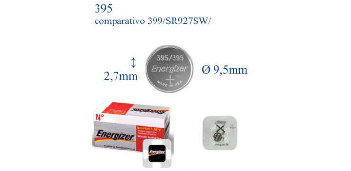 395/399 ossido argento 1.55v ENERGIZER