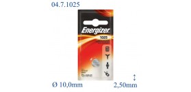 CR1025 B1 LITIO 3V ENERGIZER