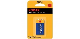 K9V B1 TRANS.9V MAX SUPER ALKALINE KODAK