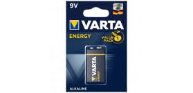 4122 B1 TRANSISTOR 9V ALKALINA ENERGY VARTA