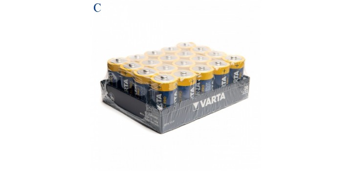 20 1/2TORCIA C LR14 1,5V INDUSTRIAL VARTA BOX