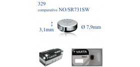 V329 ossido argento 1.55v VARTA