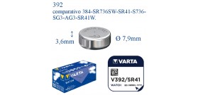 V392 ossido argento HD 1.55v VARTA (SR736SW-SR41)