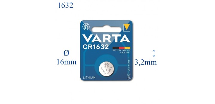 CR1632 B1 3V LITIO VARTA