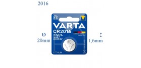 CR2016 B1 3V LITIO VARTA