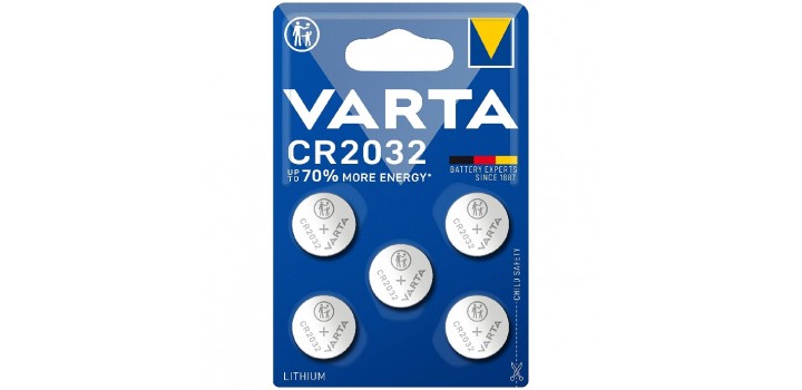 CR2032 B5 3V LITIO VARTA