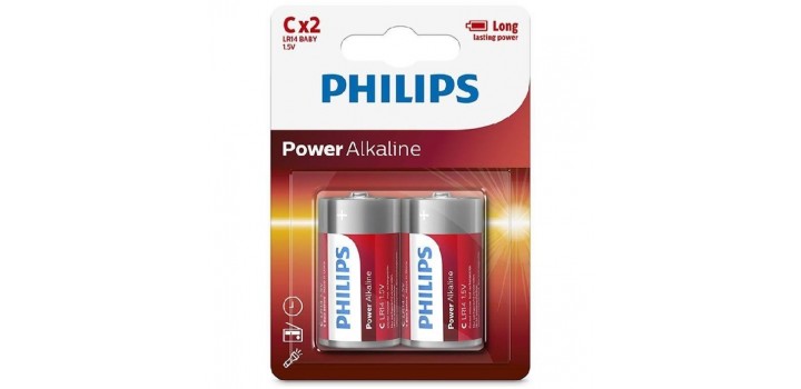 LR14 B2 1/2 TORCIA C ALKALINE POWER PHILIPS