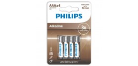 LR03 B4 MINISTILO AAA ALKALINE POWER PHILIPS