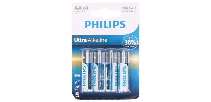 LR6+ B4 STILO AA ULTRA ALKALINE PHILIPS