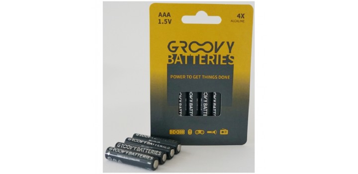 AAA B4 MINISTILO ALKALINA GROOVY BATTERIES