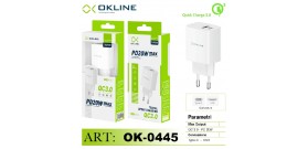 PRESA/ALIMENTATORE MURO BIANCA 1xTYPE-C+1xUSB-A 3A 20W BL