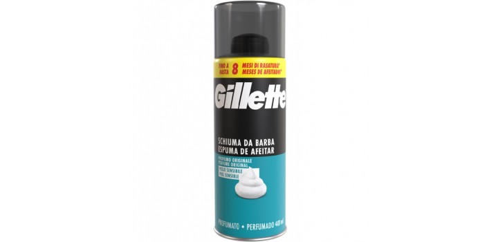 GILLETTE SCHIUMA DA BARBA EXISTING PELLI SENSIBILI 400ml