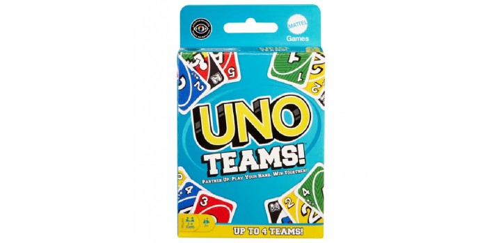 CARTE DA GIOCO MATTEL UNO TEAMS