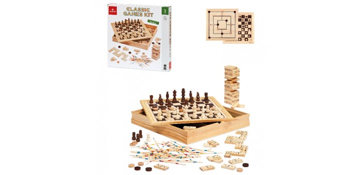 CLASSIC GAMES KIT 6 IN 1