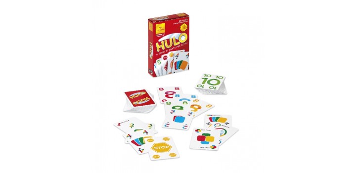 CARTE DA GIOCO HULO! 120 carte PLASTIFICATE TELATE(UNO)