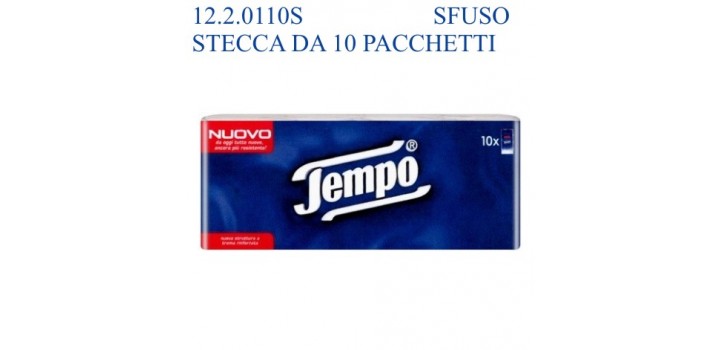 FAZZOLETTI TEMPO NORMALE 10x9 faz.4 veli SFUSO