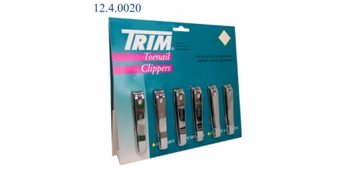 12 TAGLIA UNGHIE TRIM GRANDE PIEDI IN CARTELLA