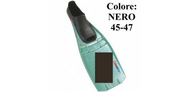 PINNE COMFORT 45-47 NERO OFFERTA