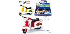 6 SCOOTER METAL FRIZIONE ASSORTITE IN DISPLAY ®