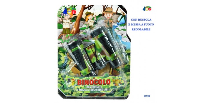 BLISTER BINOCOLO CON BUSSOLA ®