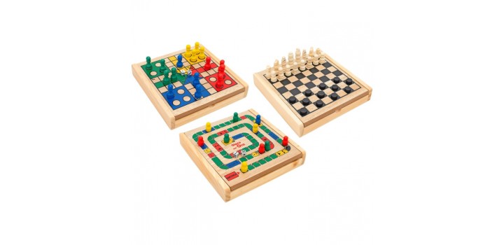 GIOCHI LEGNO IN SCATOLA 3 ASS. ®