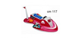 CAVALCABILE GONFIABILE MOTO D'ACQUA HELLO KITTY 117cm ®