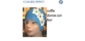 CUFFIA INGLESE DONNA C/FIORI ®