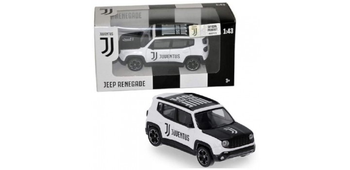 1 MONDO MACCHINA AUTO JEEP RENEGADE JUVENTUS 1:43