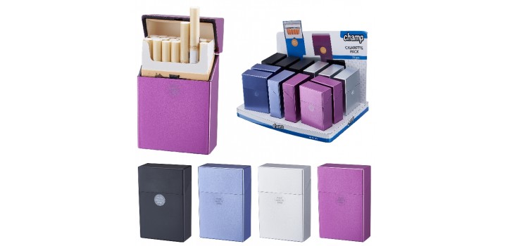 1 PORTA/COPRI PACCHETTOxSIGARETTE KS 85 PVC RIGIDO 4c.