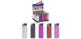 50 ACCENDINI PROF MAXI PIEZO RIC.BRILLANTINI CUORI