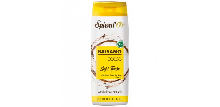 SPLENDOR BALSAMO ADDOLCENTE COCCO TUTTI CAPELLI 300ml