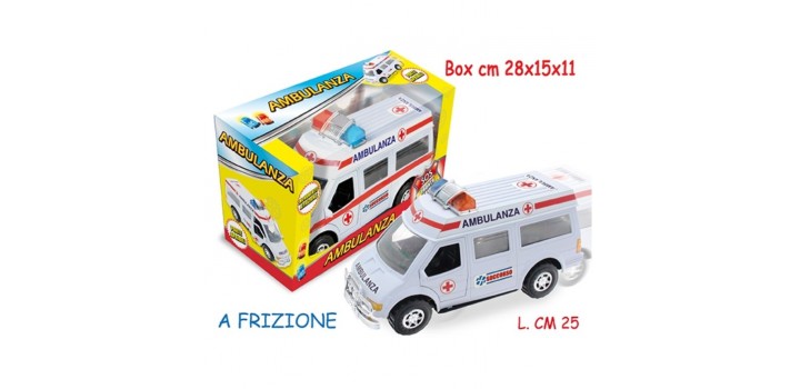 AMBULANZA CM. 25 FRIZIONE SCATOLA