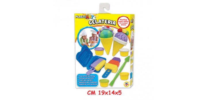 SET PLASTILINA GELATERIA C/ACCESSORI ®