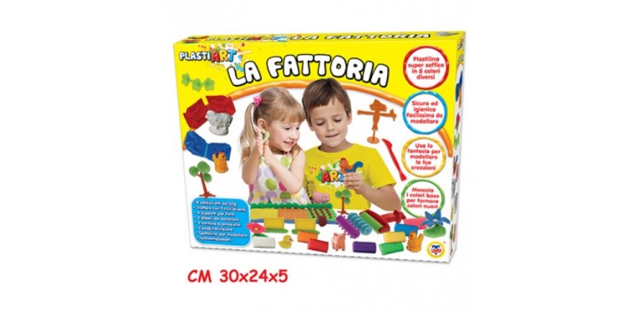 SET PLASTILINA LA FATTORIA SCATOLA ®