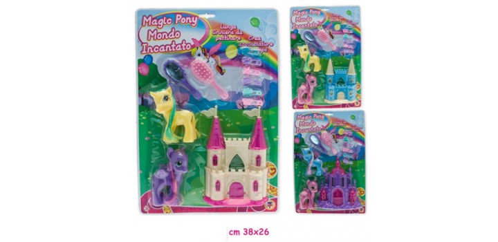 CARTELLA MAGICI PONY C/CASTELLO ASS.®