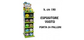 ESPOSITORE PALLONI 24 TEOK 190cm