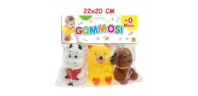 BUSTA GOMMOSI 3 ANIMALETTI ®