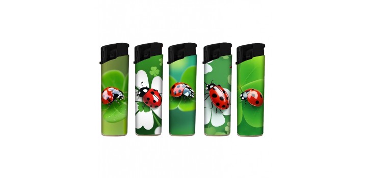 50 ACCENDINI ATOMIC MAXI F11 PIEZO RICAR.COCCINELLA