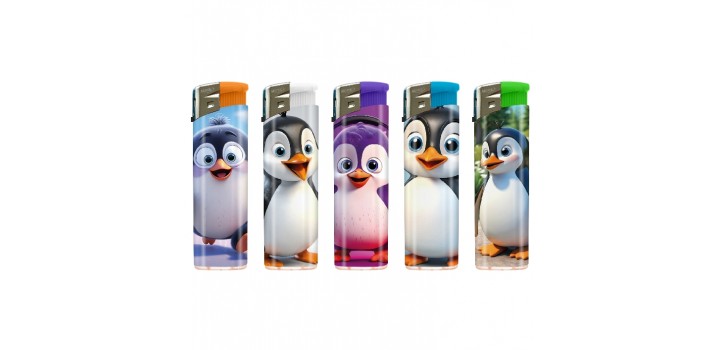 50 ACCENDINI ATOMIC MAXI F11 PIEZO RICAR.PINGUINI