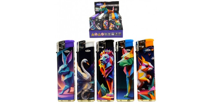 50 ACCENDINI ATOMIC MAXI F11 PIEZO RICAR.ORIGAMI