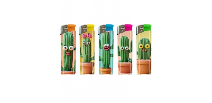 50 ACCENDINI ATOMIC MAXI F11 PIEZO RICAR.CACTUS